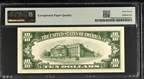 1934C $10 Federal Reserve Dallas