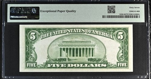 1929 $5 Federal Reserve - Dallas, Texas