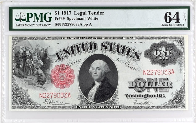 1917 $1 Legal Tender