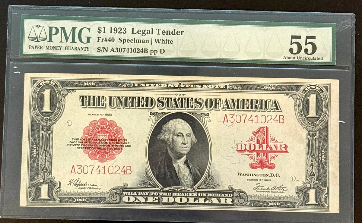 1923 $1 Legal Tender