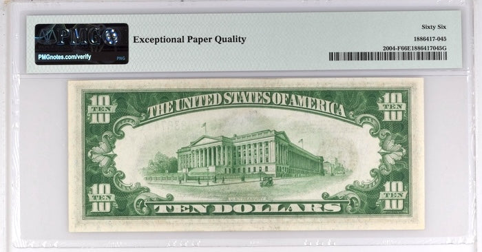 1934 $10 Federal Reserve Atlanta
