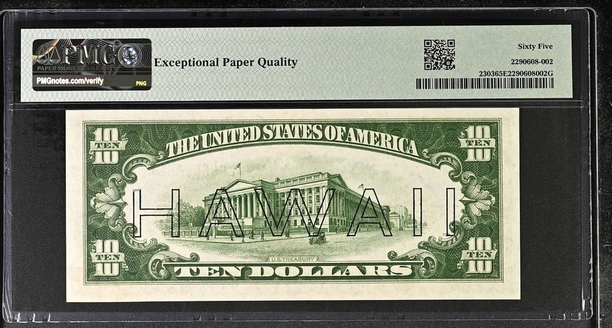 1934A $10 &quot;Hawaii&quot;