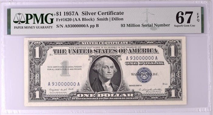 1957A $1 Silver Certificate