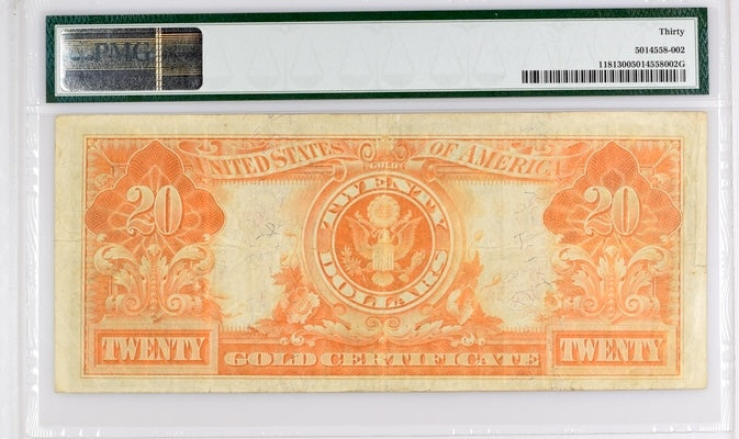 1906 $20 Gold Certificate