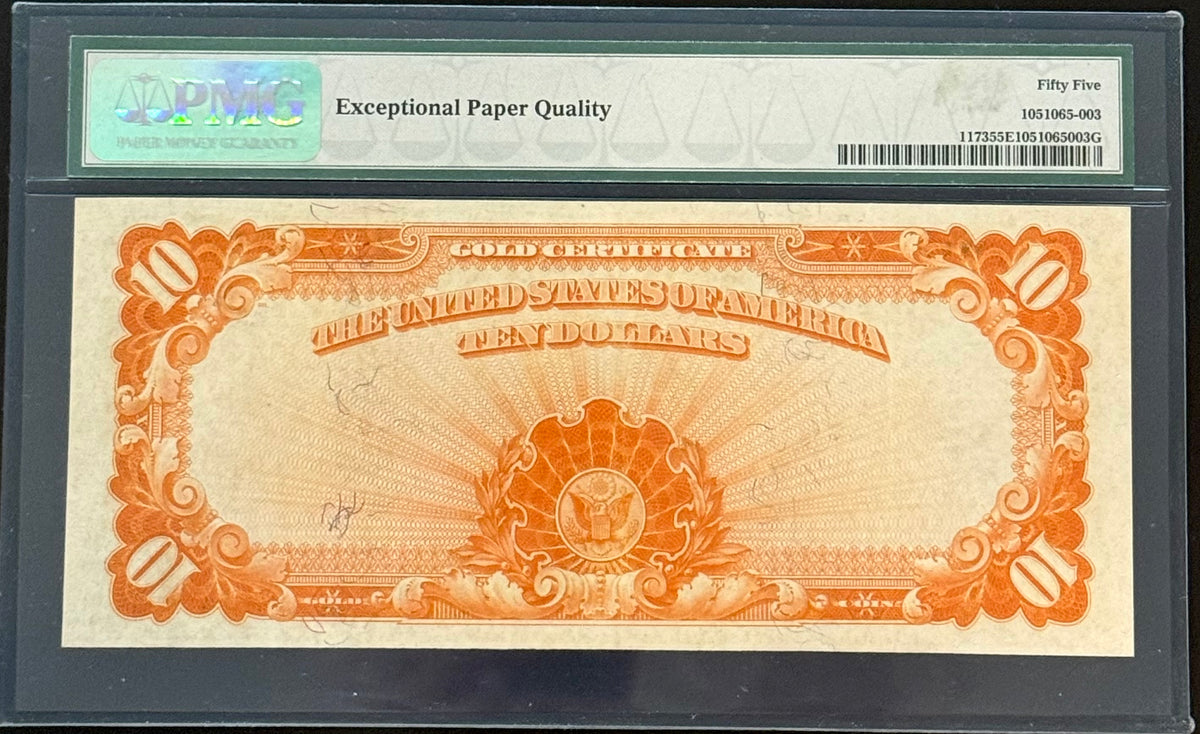 1922 $10 Gold Certificate