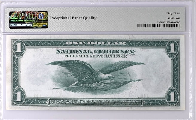 1918 $1 Federal Reserve Kansas City