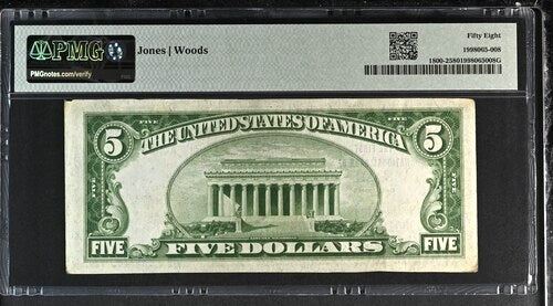 1929 $5 National Nash Oklahoma