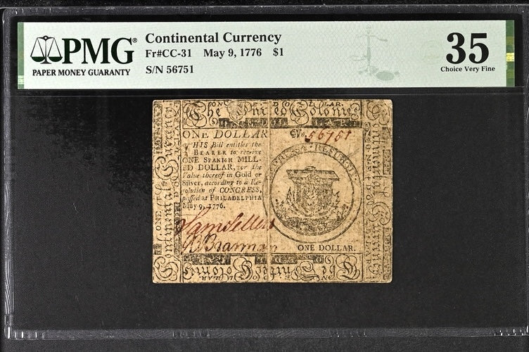1776 $1 Colonial