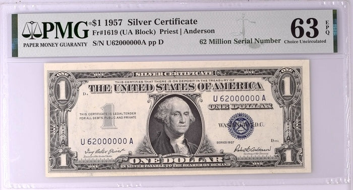 1957 $1 Silver Certificate